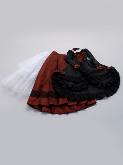 Rouge Rococo Dress Set, Volks, Accessories, 1/3